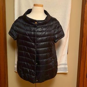 Herno Iconico Kayla Greta Vest Navy size 12